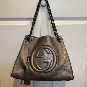 Gucci Soho Leather Chain Strap bag